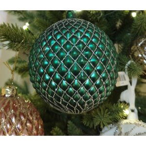 Shishi Vihreä lasipallo, 10 εκ.