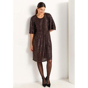 Cellbes juhalava ruskea paljettimekko Octavia