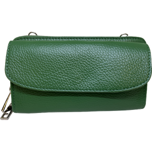 Černá leather phonebag