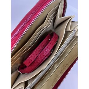 Černá leather phonebag