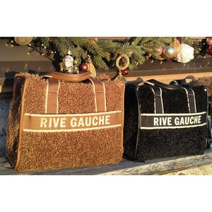 Teddykarvainen Rive Gauche laukku