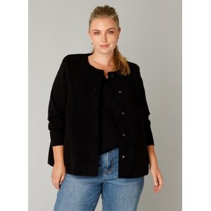 Yest nero pörröinen teddy-liivi Frigg