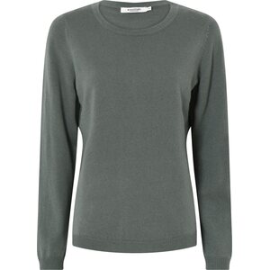 Soulmate naisten pitkähihainen Oliivinvihreä villa / kashmir neule