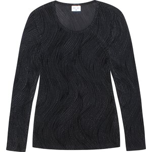 Ze-Ze juhlava kimalteleva läpinäkyvä mesh-paita Briella