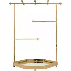 Inart kullanvärinen metallinen koruteline