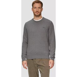 S. Oliver 男性用 harmaa puuvillaneule