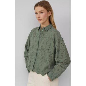 S. Oliver naisten Маслина brodeerattu puuvillapaita