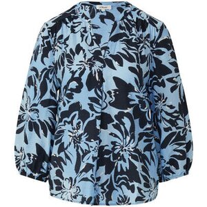 S. Oliver naisten sinisävyinen kukkapaita