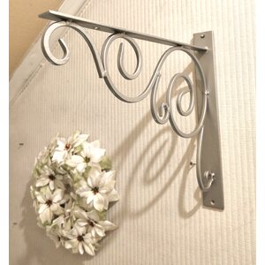 Ib Laursen Hopeanvärinen hyllynkannatin