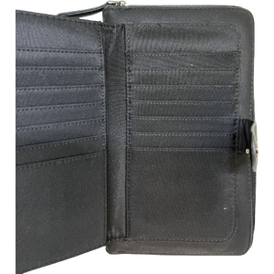 Černá leather phonebag