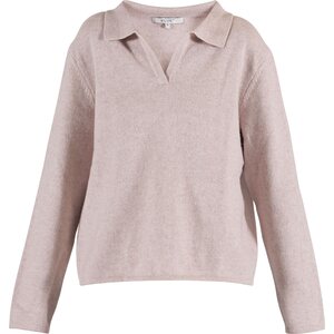 Blue naisten roosanvärinen neule Lara Polo