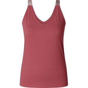 Yest hihaton luumunvärinen toppi Salina