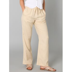 Yest naisten kevyet hiekanvaaleat kesä housut Merel