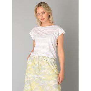 Yest kevyt naisten raidallinen hihaton viskoosipaita Thekla