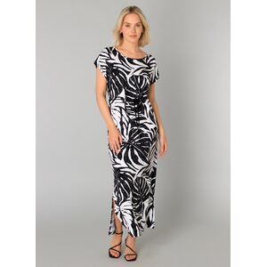 Yest mustavalkoinen trikoo maximekko Tatjana