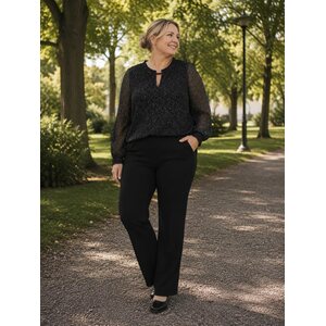Zhenzi Mustat leggins tyyppiset housut