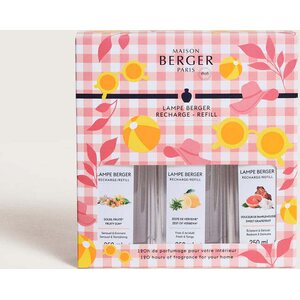 Maison Berger kolmen ilmanpuhdistustuoksun set