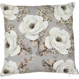 Fondaco gris kukallinen koristetyynynpäällinen Cornelia