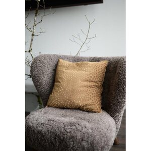 Fondaco leopardikuvioinen tyynynpäällinen 48x48 cm ruskea | Sisustus Laventeli