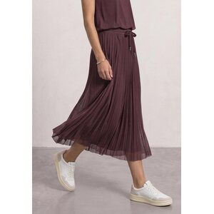 Street One Street One pliseerattu puolihame Rustic Red | Naisten midi-hame