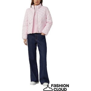 S. Oliver women's short vaaleanpunainen tikattu takki
