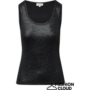 S. Oliver women's black metallinhohtoinen toppi
