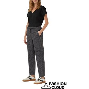 S. Oliver pour femmes leopardikuosiset harmaat pantalons