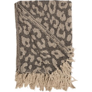 Au Maison leopard puuvillapeitto