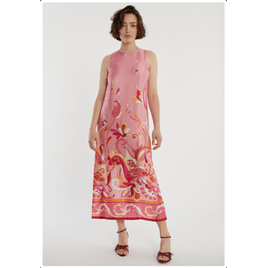 Ana Alcazar sleeveles dress with a print