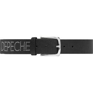 DEPECHE. musta nahkavyö
