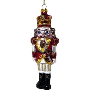 Shishi set of three glas nutcracker ornaments