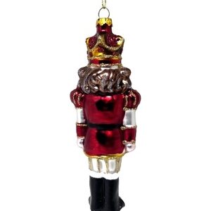 Shishi set of three glas nutcracker ornaments