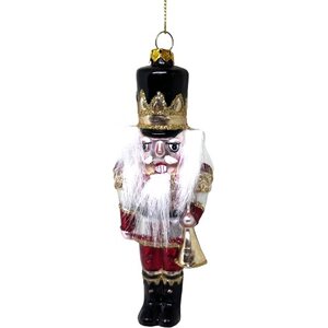Shishi set of three glas nutcracker ornaments