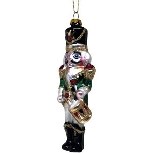 Shishi set of three glas nutcracker ornaments