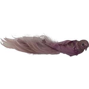 Riverdale 29 cm pitkä lintukoriste klipsillä