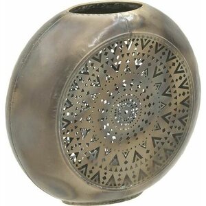 Au Maison metallinen pyöreä antiikkilyhty 40 cm