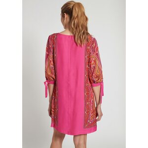 Ana Alcazar rosa patterned silke dress/tunic