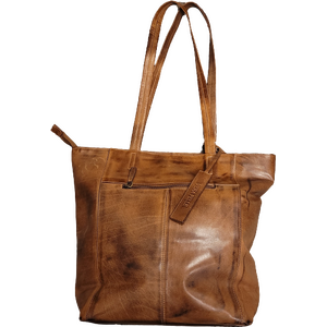 Nahkainen shopper laukku