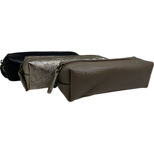 Černá leather phonebag