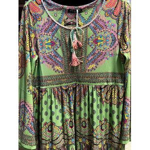 Ana Alcazar Turquoise dress
