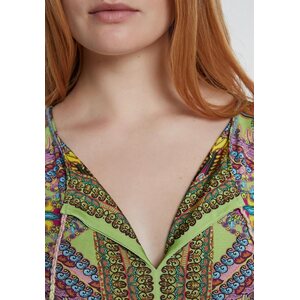 Ana Alcazar Turquoise dress