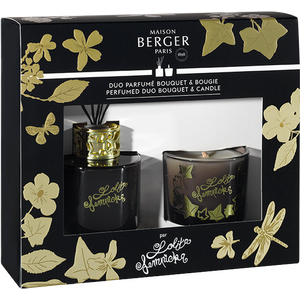 Maison Berger Lolita Lempicka huonetuoksu ja tuoksukynttilä lahjapakkaus