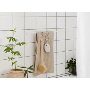 Ib Laursen beigenvärinen vohvelipyyhe 100 * 150 cm