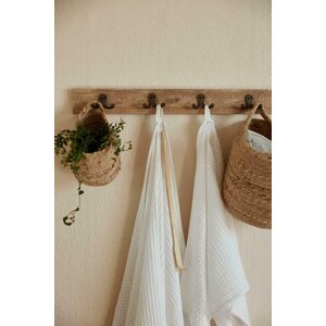 Ib Laursen グレー vohvelipyyhe 100 * 150 cm