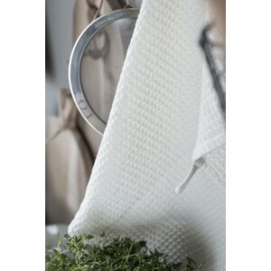 Ib Laursen 白 vohvelipyyhe 50 * 70 cm