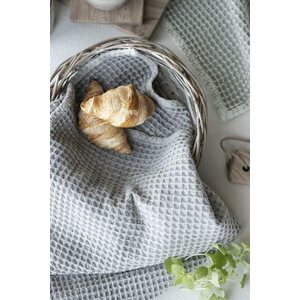 Ib Laursen グレー vohvelipyyhe 50 * 70 cm