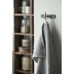 Ib Laursen グレー vohvelipyyhe 50 * 70 cm