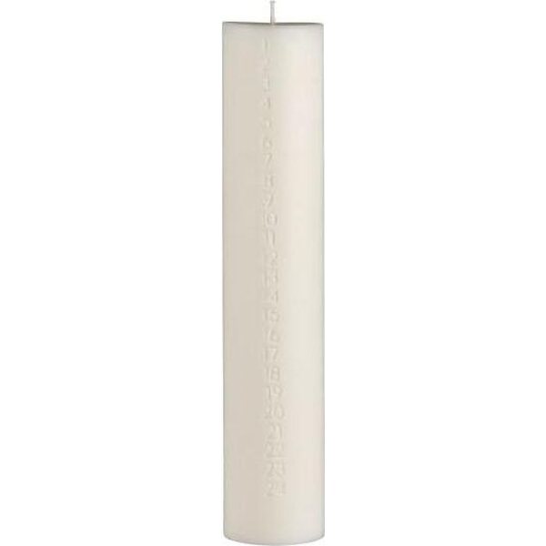 Ib Laursen fehér advent candle