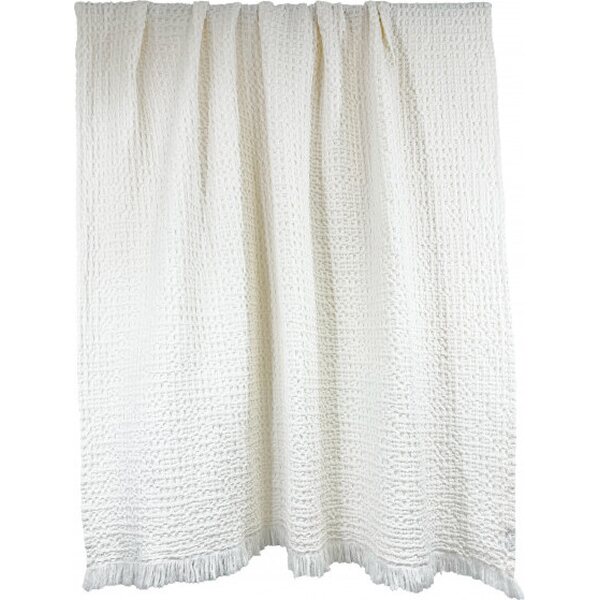 HAOMY Tan-Off White puuvillapeitto Tempo, 240*260 cm