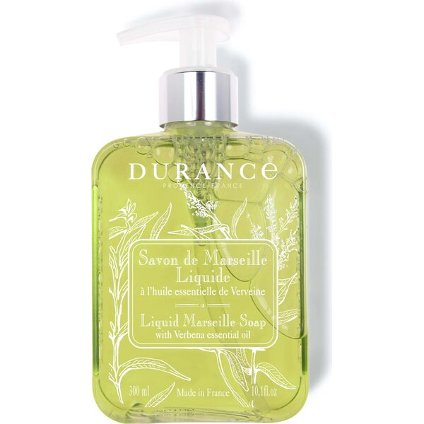 Durance Liquid Marseille saippua pumppupullossa, verbena, 300 ml